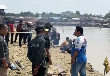 Bermain di Tepian Sungai Kahayan, Bocah 12 Tahun Tenggelam