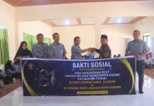 Semangat Pengayoman untuk Sesama, Kemenkum Kalteng Sambangi Dua Panti Asuhan