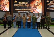 Gubernur Kalteng Sambut Tim Visitasi Kompolnas Award, Polda Kalteng Tiga Nominasi