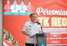 Wabup Kapuas Resmikan TK Negeri 2026, Bunda PAUD Berikan Dukungan Penuh
