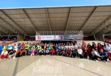 Jelang HUT RI, Pemkab Kapuas Gelar Korve Kebersihan di Stadion Panunjung Tarung