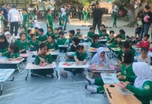 Lomba Mewarnai Tingkat SD Semarakkan HUT ke-81 Kemerdekaan RI