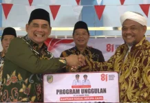 Bulan Kemerdekaan, Bupati Shalahuddin Berbagi dan Peduli