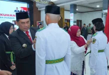 Paskibraka Barito Utara Siap Mengemban Tugas HUT RI