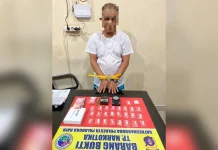 Polisi Bekuk Pria Paruh Baya Simpan Sabu di Barak Kawasan Pahandut