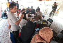 Dinas Kesehatan Palangka Raya Gelar CKG Bagi Satgas Karhutla