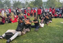 Lomba Tradisional Semarakkan HUT ke-81 RI di Lingkup Pemprov Kalteng