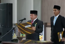 Lantik 106 Pejabat Manajerial dan Kapus, Bupati Kapuas Tekankan Pelayanan Publik