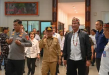 Disambut Prosesi Adat, Kepala BNN RI Kunjungi Kalteng Perangi Narkotika