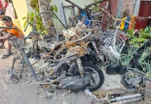 Diduga Korsleting, Satu Rumah dan 3 Motor di Pasir Panjang Ludes Terbakar