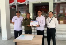 Dorong Kelestarian Lingkungan, BKPSDM Kobar Gandeng Bank Sampah Resik Rejo