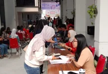 BBPOM di Palangka Raya Gelar Penyebaran KIE kepada Peserta Sejuta Vaksin HPV