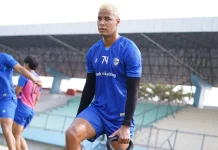Isenmulang Kalteng FC Jalani Latihan Perdana di Stadion Tuah Pahoe