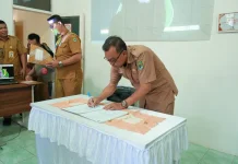 Wabup Hadiri Sertijab Kepala Dinas Parbudpora Kabupaten Kapuas