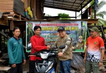 Superman Karhutla Palangka Raya Dapat Motor dari Gubernur Kalteng