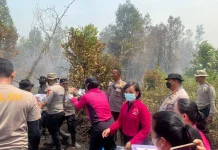 Gerakan Bhayangkari Peduli, Beri Dukungan Dalkarhutla