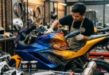 Rahasia Bodi Motor Kinclong Terus