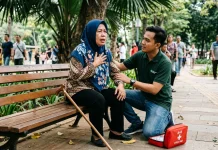 5 Langkah Pertolongan Pertama saat Seseorang Sesak Napas