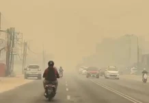 Kabut Asap Karhutla, Perekonomian Palangka Raya Terganggu