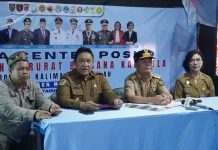 Laporan Harian Posko Karhutla Dishut Kalteng ada 712 Titik Api
