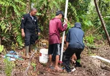Karhutla Meluas, Sumur Bor Dibangun di Kelurahan Marang