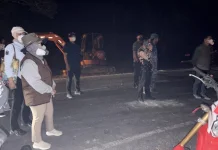 Bupati Kobar Pantau Karhutla di Kilometer 20 Jalan Pangkalan Bun–Kotawaringin