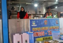 Dinsos Kobar Operasikan Dapur Umum Dukung Logistik bagi Petugas Karhutla