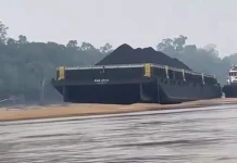 Air Sungai Barito Surut, Distribusi Batu Bara Terganggu