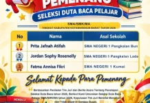 Prita Jafnah Terpilih Jadi Duta Baca Pelajar Kobar 2026