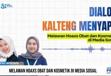 BPOM Palangka Raya Ingatkan Masyarakat Waspadai Hoaks Obat dan Kosmetik di Medsos