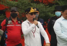 Gubernur Kalteng Serahkan Bantuan untuk Relawan Karhutla