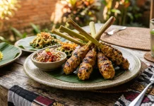 Resep dan Cara Mudah Membuat Sate Lilit Ayam Khas Bali