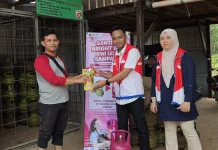 Subsidi Tepat Sasaran, Pertamina Layani Penukaran Bright Gas di Desa Terantan