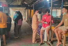 Dinkes Palangka Raya Membagikan Masker di Lokasi Objek Wisata