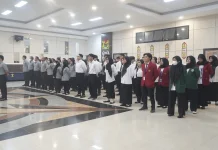 Kemenkum Kalteng Ajak Jajaran Tetap Sehat, Pikir Positif dan Perkuat Integritas