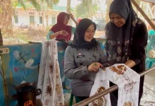 Kemenkum Kalteng Dampingi UMKM Griya Batik Lamandau
