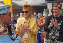 Bupati Shalahuddin Hadiri Peringatan Hari Jadi Kabupaten Barito Selatan