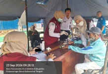 Dinkes Kobar Sediakan Layanan Kesehatan di Posko Karhutla Kelurahan Baru