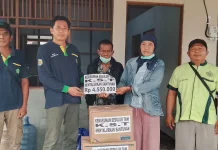 Kerukunan Sedulur Tani Menyalurkan Bantuan Kepada Korban Terdampak Karhutla
