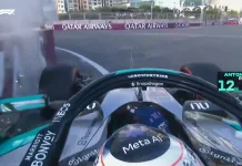 Kimi Antonelli Tabrak Tembok, George Russell Rebut Pole di GP Azerbaijan