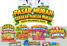 Pemko Palangka Raya Jadwalkan Pasar Murah di Kelurahan Kereng Bangkirai