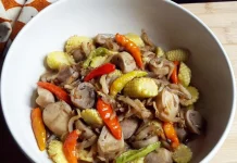 Tumis Jamur Ala Omay Viral, Gurih dan Bikin Nagih