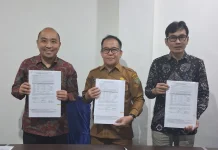 KPP Pratama Muara Teweh Bersama Mitra Kerja Tandatangani Rekonsiliasi