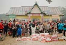 Atasi Dampak Bencana, Pemkab Kapuas Salurkan Bantuan Pangan