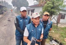Disperkimtan Palangka Raya Perbaiki Jalan Rusak di Permukiman