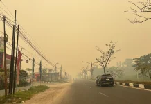 Kualitas Udara Palangka Raya Sangat Berbahaya