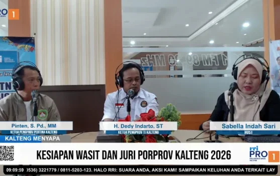 Porprov Kalteng Matangkan Persiapan Wasit dan Juri