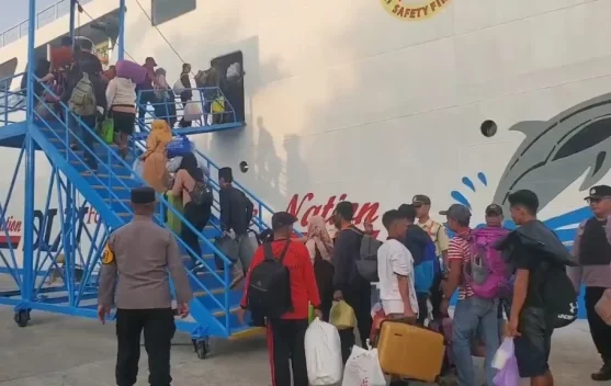 Lebaran Masih Lama, Ratusan Warga Sampit Pilih Mudik Lebih Awal