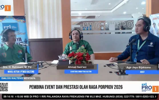 PTMSI Kalteng Siapkan Atlet menuju Porprov XIII 2026