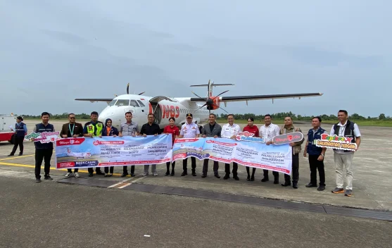 Mendekati Lebaran, Penerbangan Rute Palangka Raya-Pangkalan Bun Resmi Dibuka